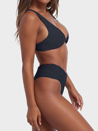 Ava | Chic High Waisted Thong Bikini Set 5