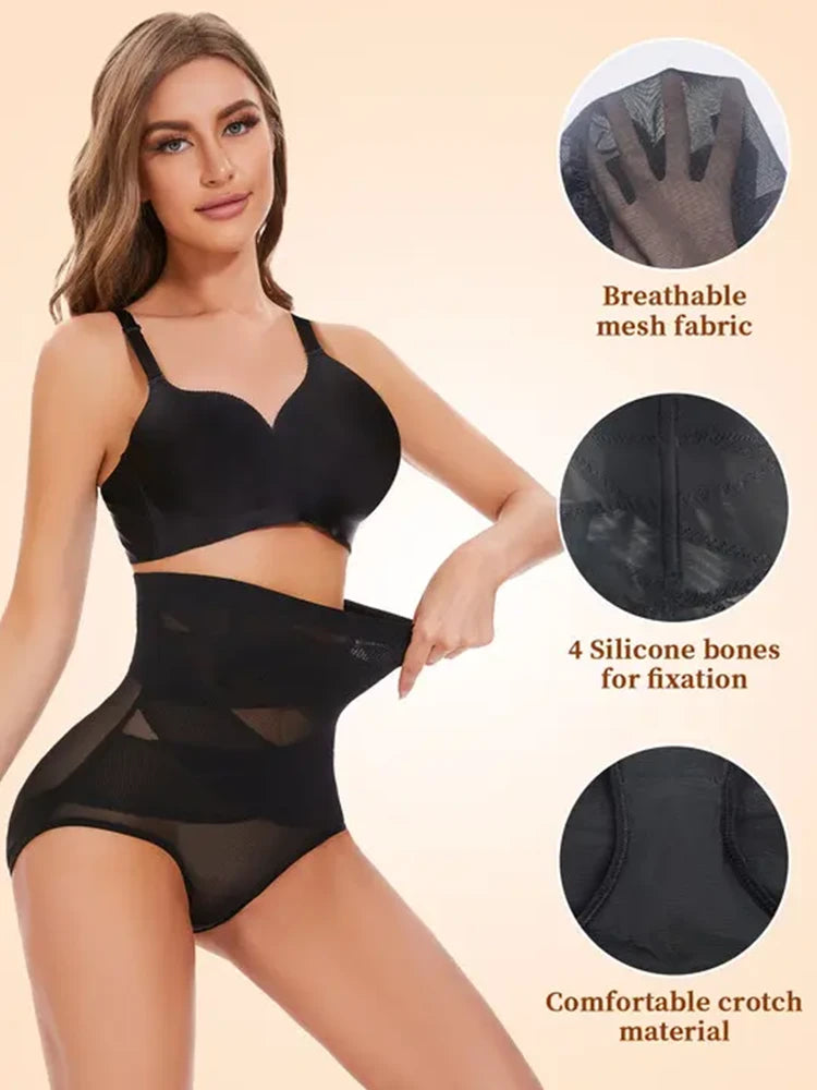 Ava | Comfortable High Waist Shapewear Bodysuit 2