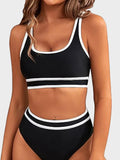 Ava | Sporty High Waisted Bikini Set for Women 0