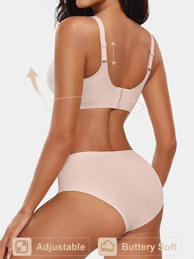 Ella | Soft Seamless Wireless Bra with Jelly Support 4