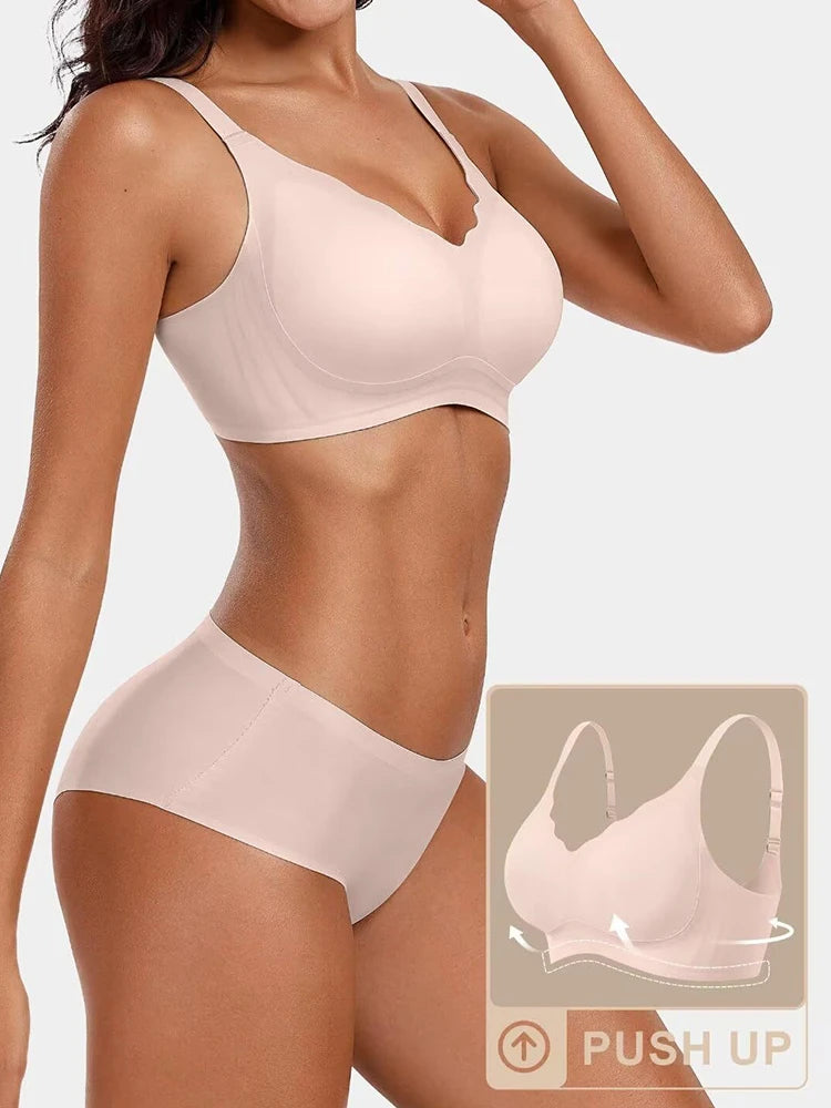 Ella | Soft Seamless Wireless Bra with Jelly Support 8