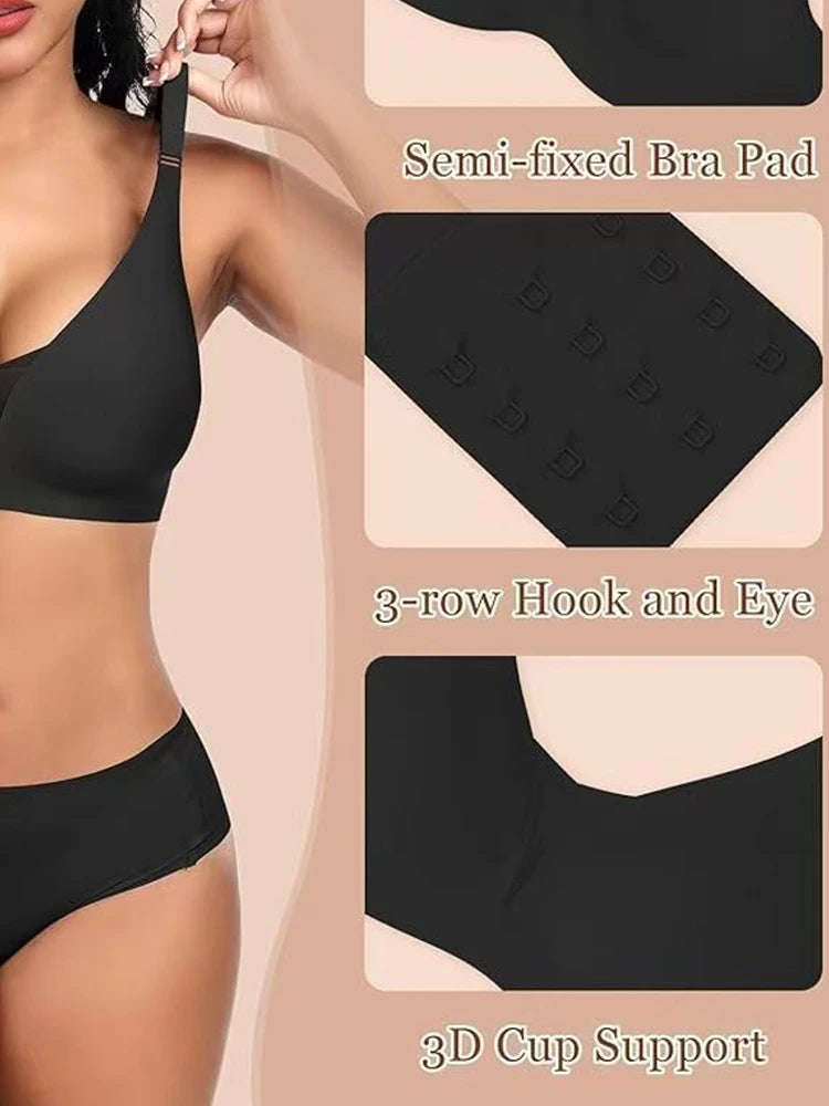 Sophia | Seamless Comfortable Wireless Bra with Supportive Design 8