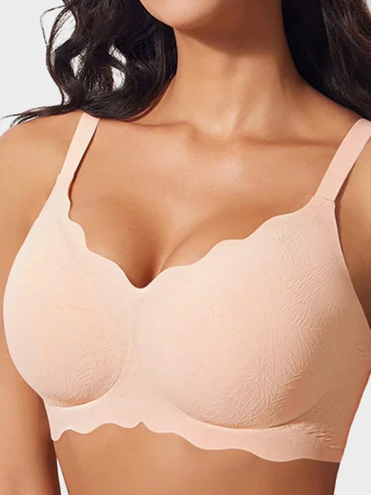 Olivia | Soft Wireless Seamless Bra with Adjustable Support 1