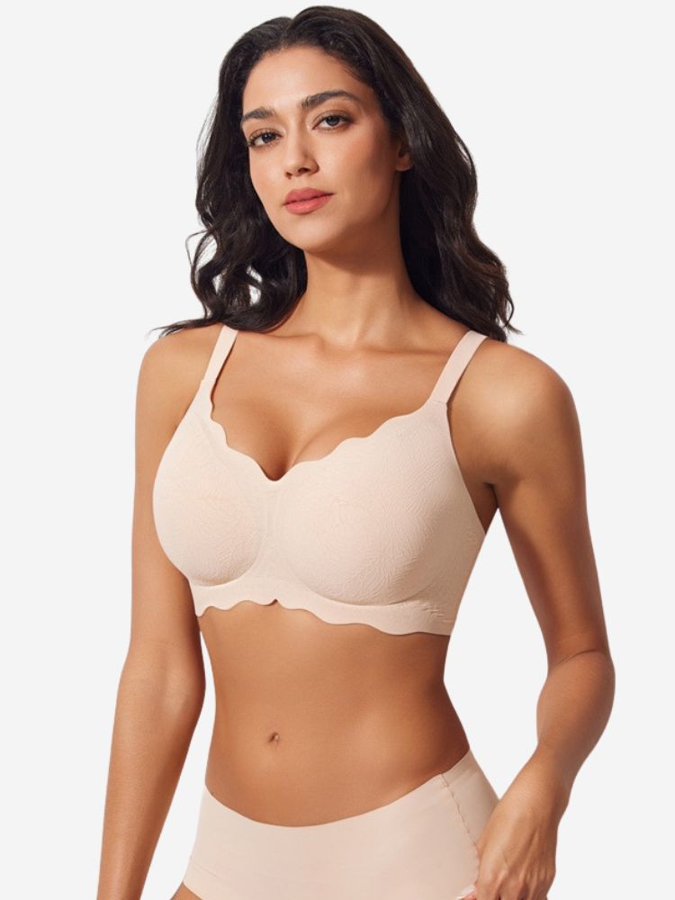 Olivia | Soft Wireless Seamless Bra with Adjustable Support 2