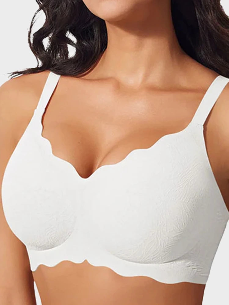 Olivia | Soft Wireless Seamless Bra with Adjustable Support 11