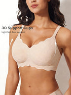 Olivia | Soft Wireless Seamless Bra with Adjustable Support 7