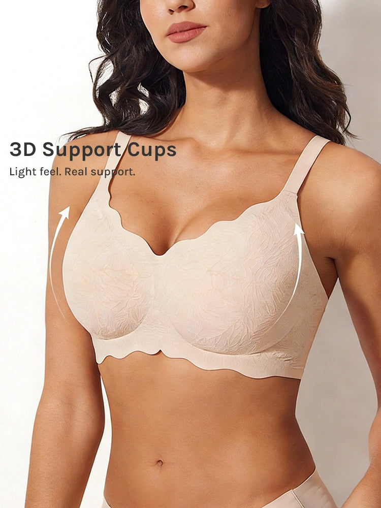 Olivia | Soft Wireless Seamless Bra with Adjustable Support 7