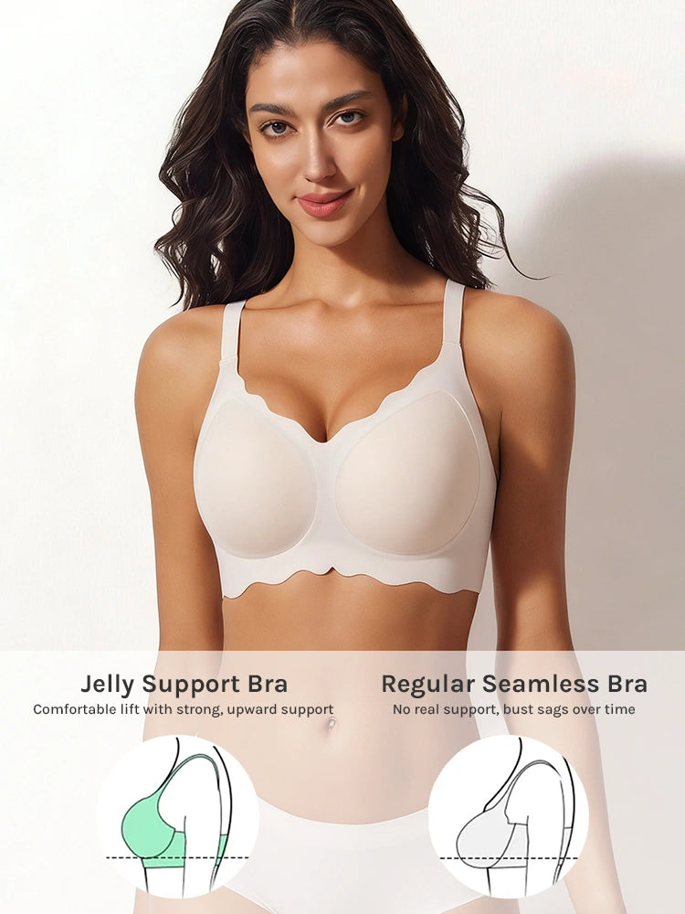 Olivia | Soft Wireless Seamless Bra with Adjustable Support 9