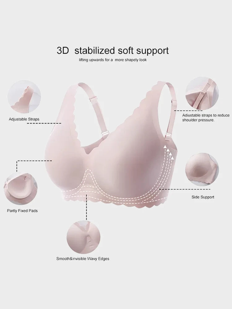 Emily | Comfortable Seamless Wireless Bra for Women 7