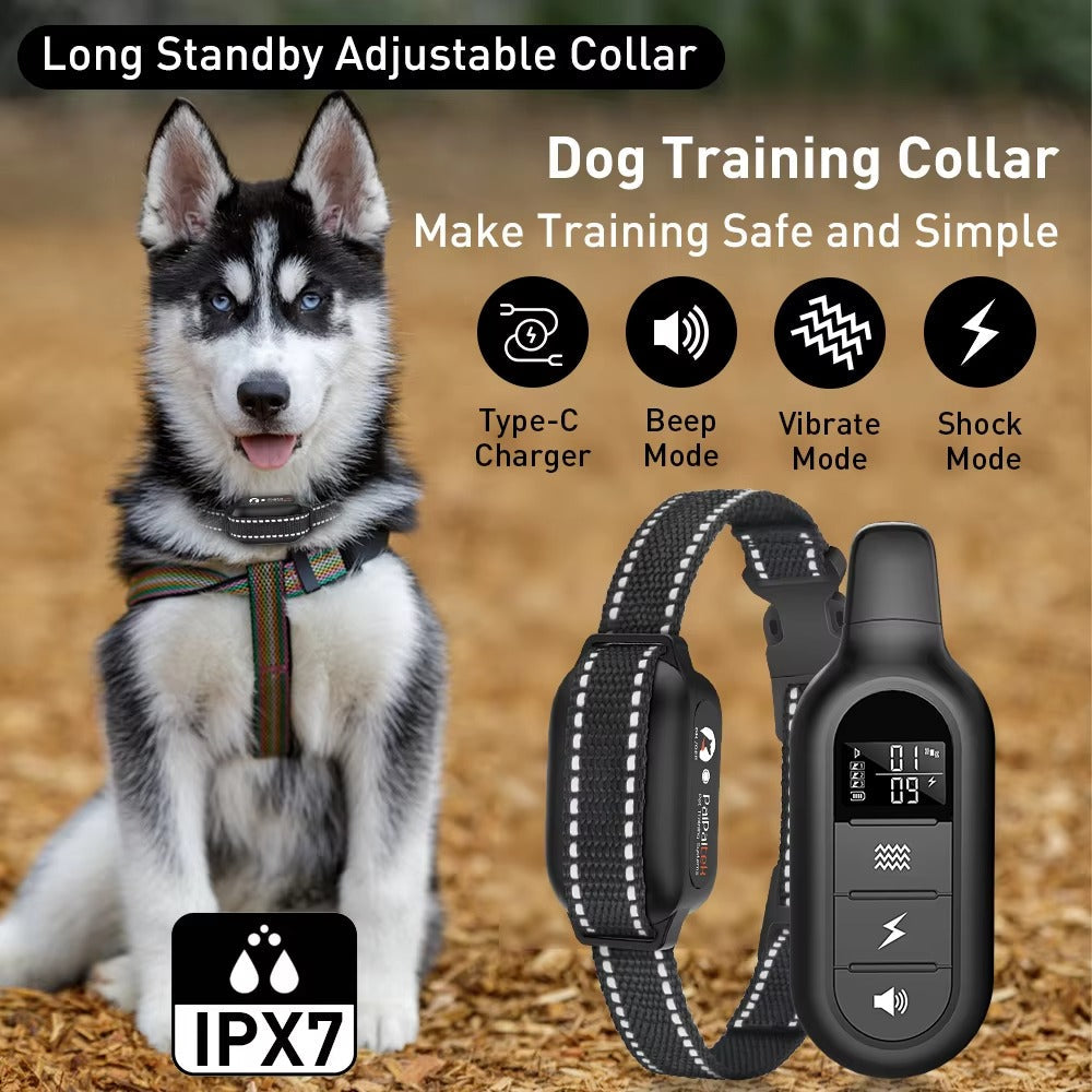 Electric Dog Collar | Shock Collar with Remote & Waterproof Design | Customizable Training Modes for Effective Behavior Correction 5
