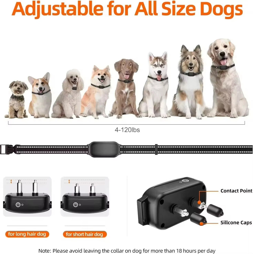 Electric Dog Collar | Shock Collar with Remote & Waterproof Design | Customizable Training Modes for Effective Behavior Correction 6