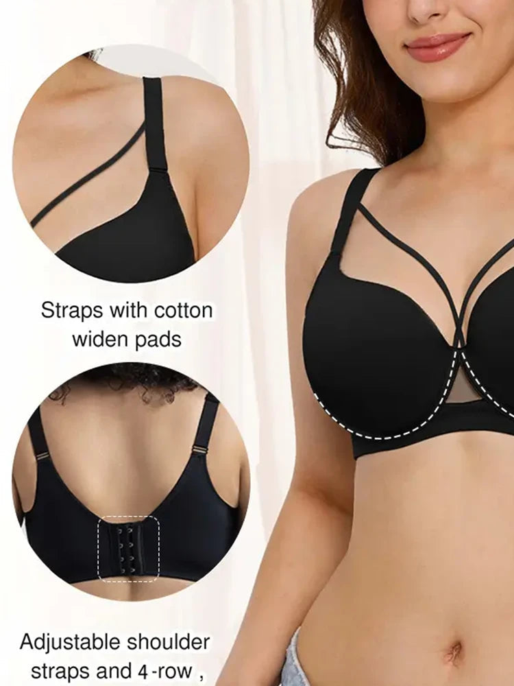 Emma | Stylish Push-Up Bra with Side-Smoothing Design 2