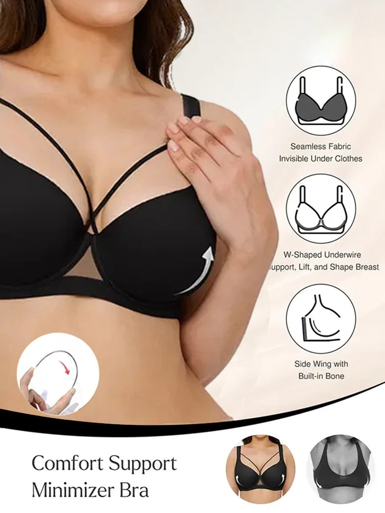 Emma | Stylish Push-Up Bra with Side-Smoothing Design 3