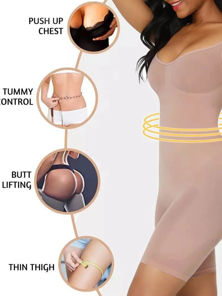 Emma | Comfortable Tummy Control Shapewear Bodysuit 6