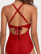 Ella | Stylish Tummy Control One Piece Swimsuit 8