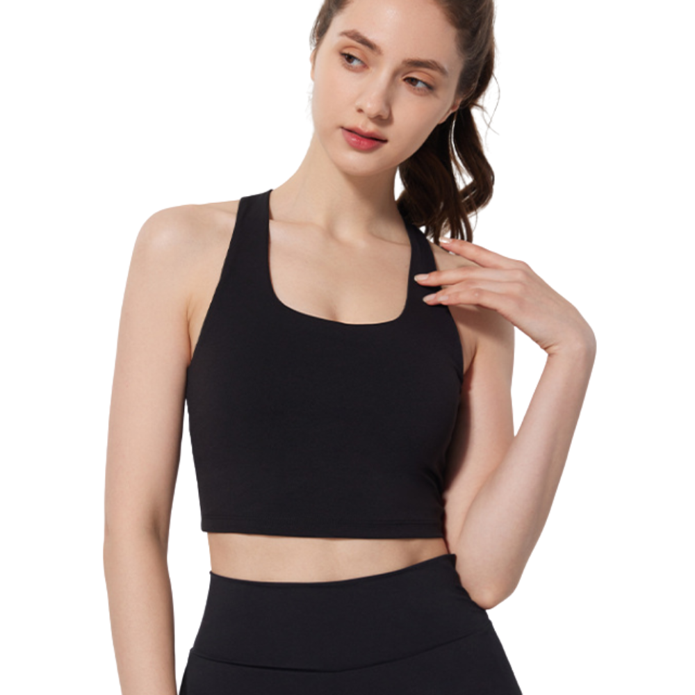 Ella | Stylish White Sports Bra for Active Lifestyle 2