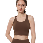 Ella | Stylish White Sports Bra for Active Lifestyle 6