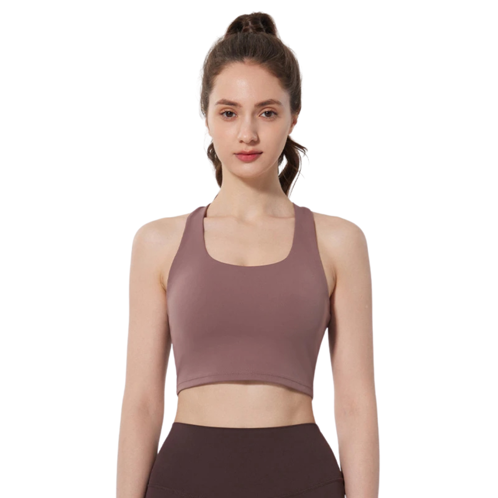 Ella | Stylish White Sports Bra for Active Lifestyle 8