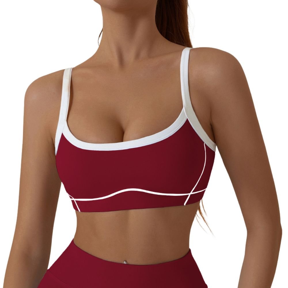 Emily | Comfortable Scoop Neck Sports Bra 8