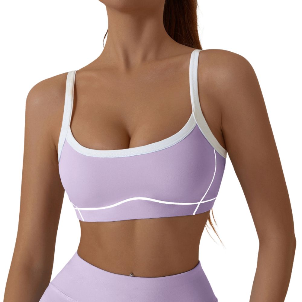 Emily | Comfortable Scoop Neck Sports Bra 9