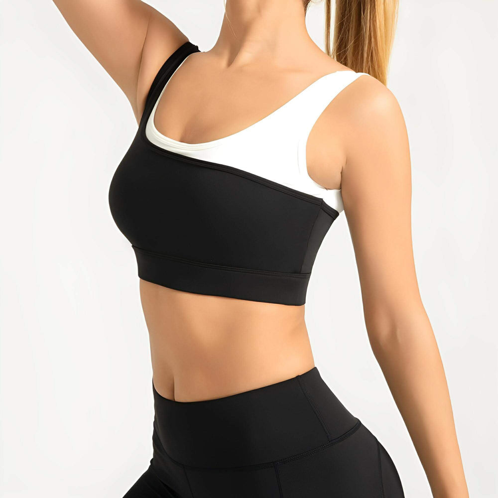 Emily | Soft Stretch Support Sports Bra | DualTone Seamless Design 2
