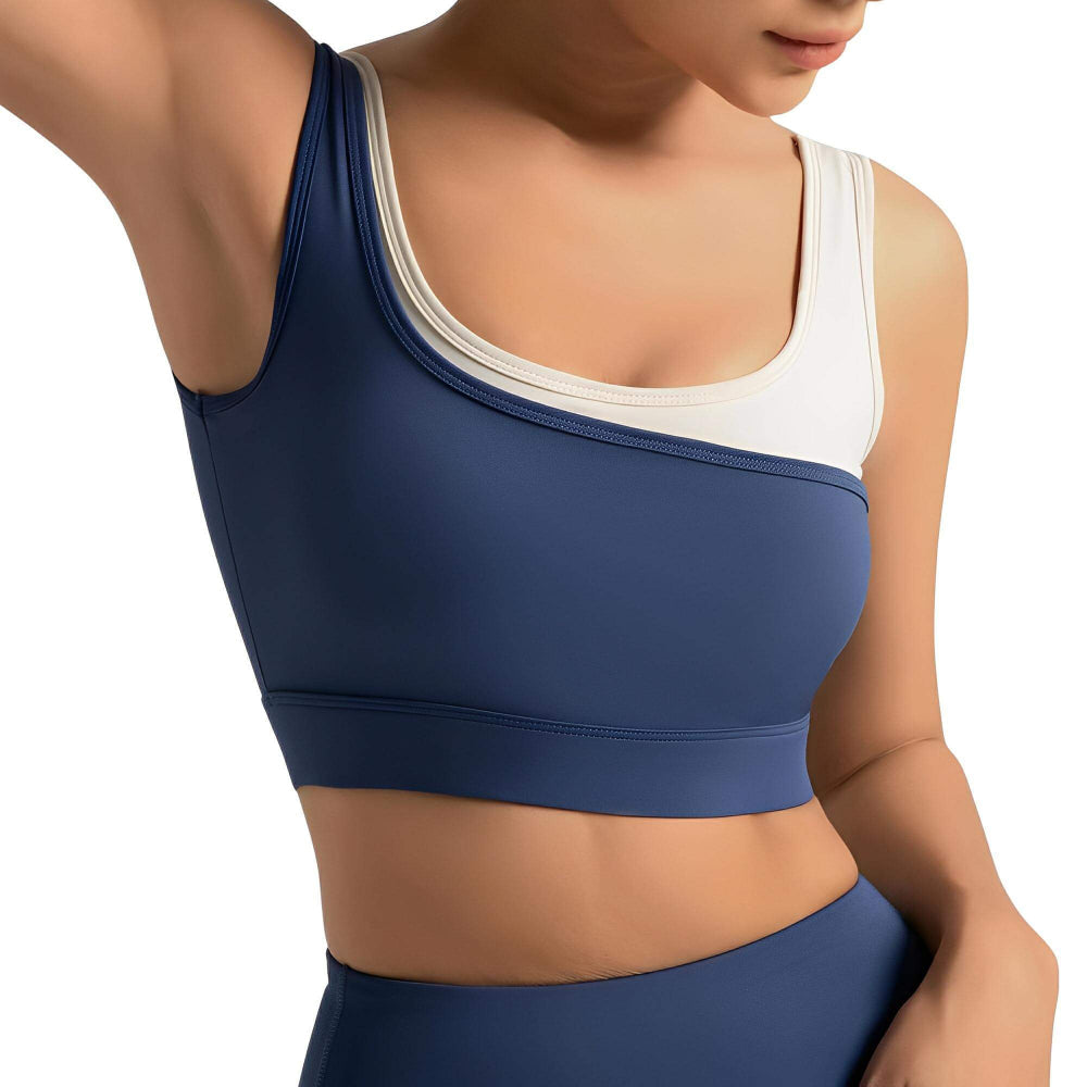 Emily | Soft Stretch Support Sports Bra | DualTone Seamless Design 4