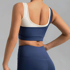 Emily | Soft Stretch Support Sports Bra | DualTone Seamless Design 5