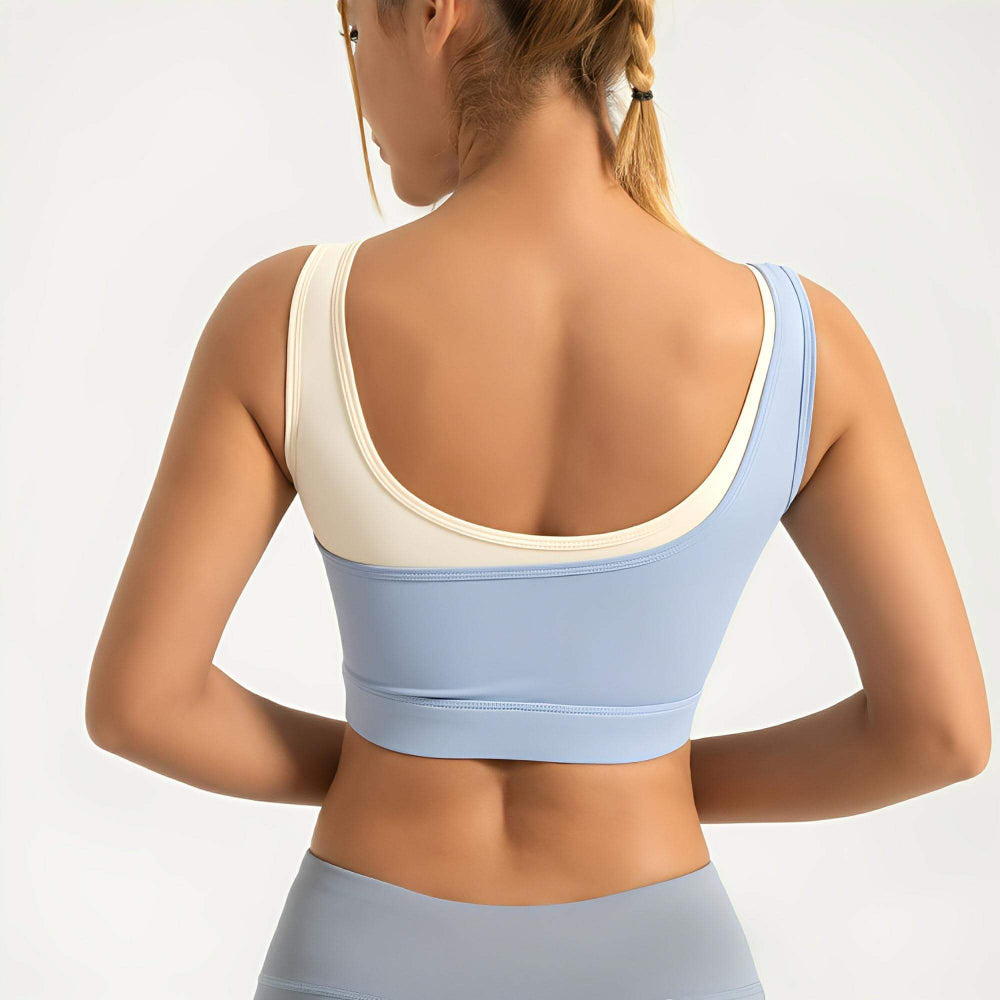 Emily | Soft Stretch Support Sports Bra | DualTone Seamless Design 8