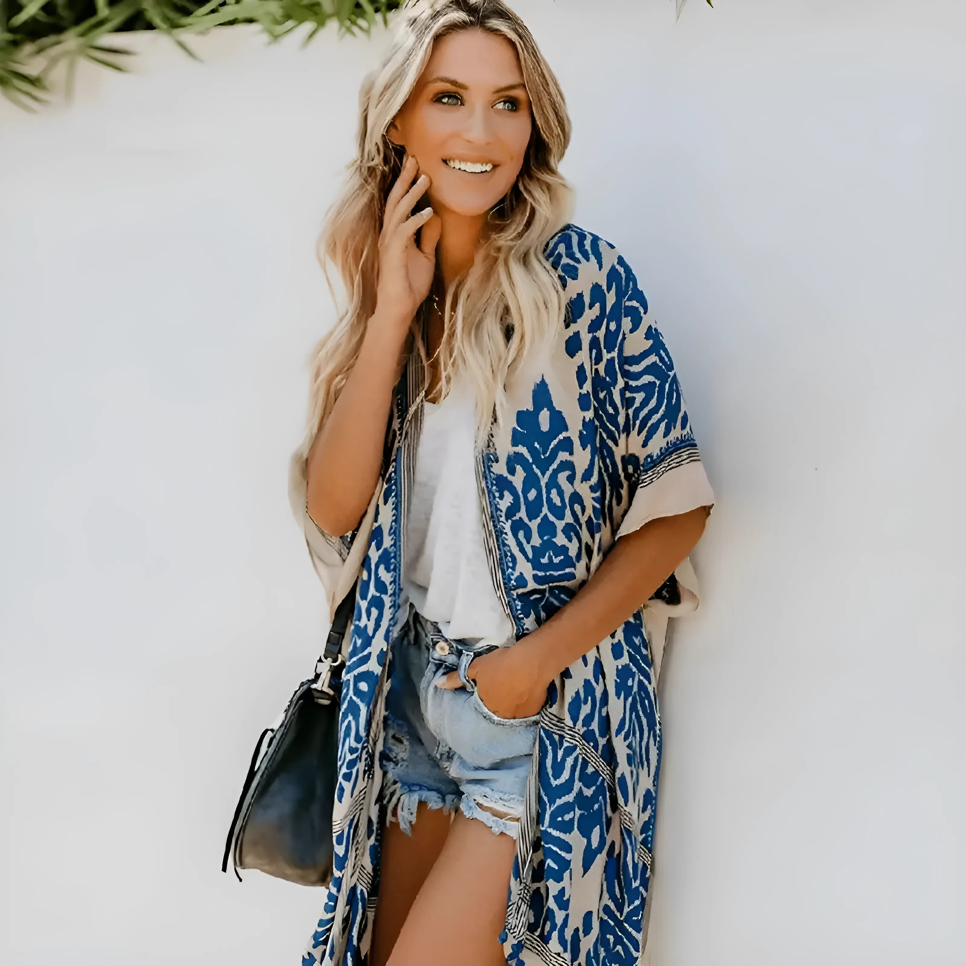 Emma | Stylish Lightweight Beach Kimono Cover Up 1