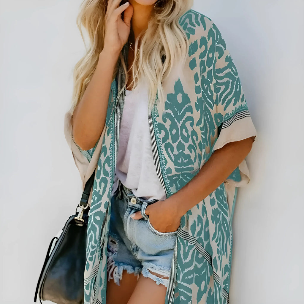 Emma | Stylish Lightweight Beach Kimono Cover Up 4