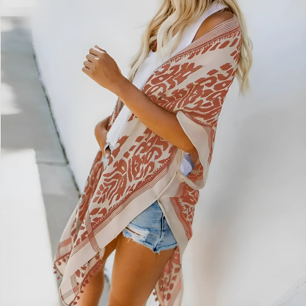 Emma | Stylish Lightweight Beach Kimono Cover Up 8