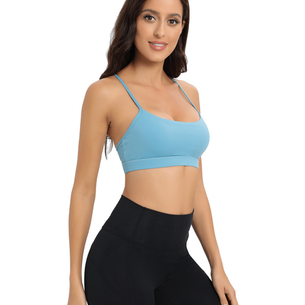 Emma | Stylish Lightweight Racerback Sports Bra 9