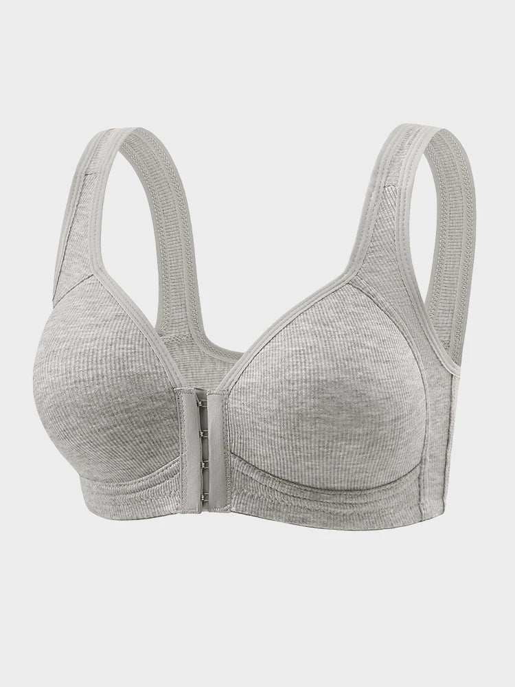 Emily | Soft Cotton Blend Front Closure Bra with Gentle Lift 11