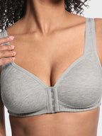 Emily | Soft Cotton Blend Front Closure Bra with Gentle Lift 4