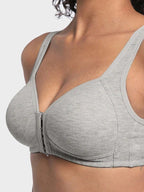 Emily | Soft Cotton Blend Front Closure Bra with Gentle Lift 5