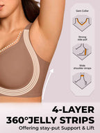 Sophie | Comfortable Plus Size Bra for Big Busts with Soft Padding 7