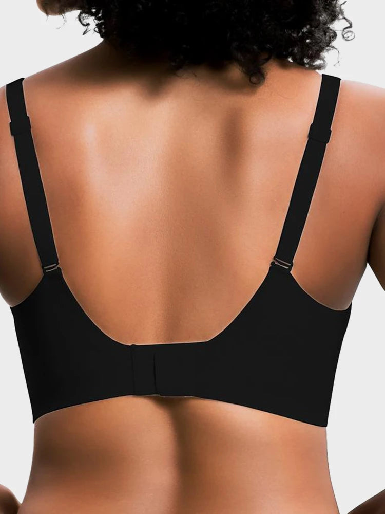 Sophia | Comfortable Strapless Wireless Bra with Deep V Neckline 4