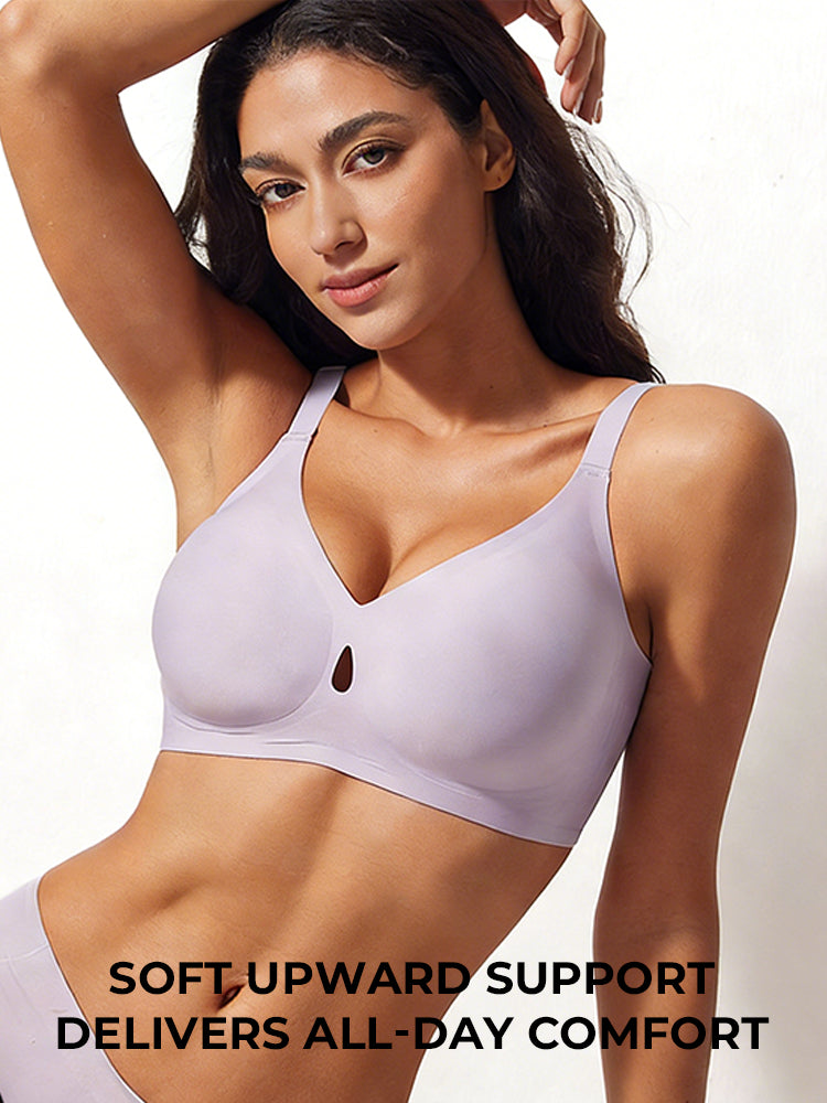 Ella | Comfortable Wireless Seamless Push-Up Bra 7