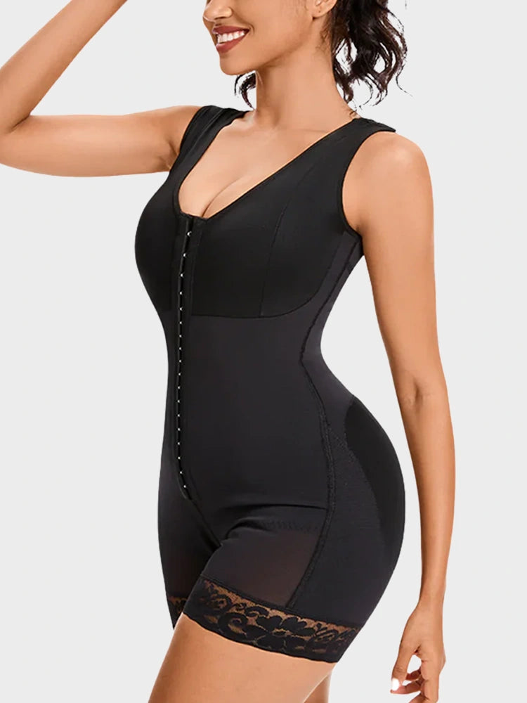 Mia | Comfortable Black Shapewear Bodysuit with Tummy Control 4