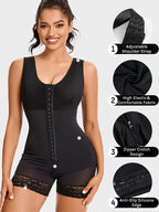 Mia | Comfortable Black Shapewear Bodysuit with Tummy Control 6