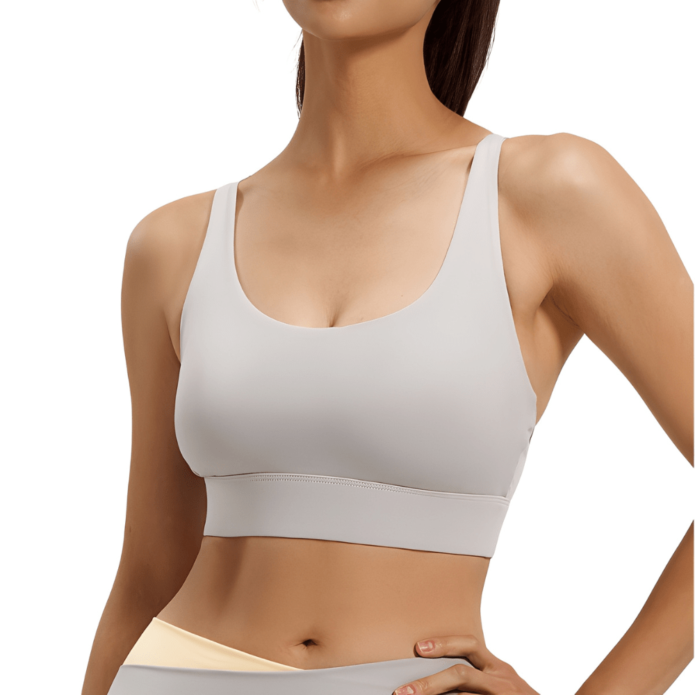 Mia | Comfortable Medium Support Yoga Sports Bra 0