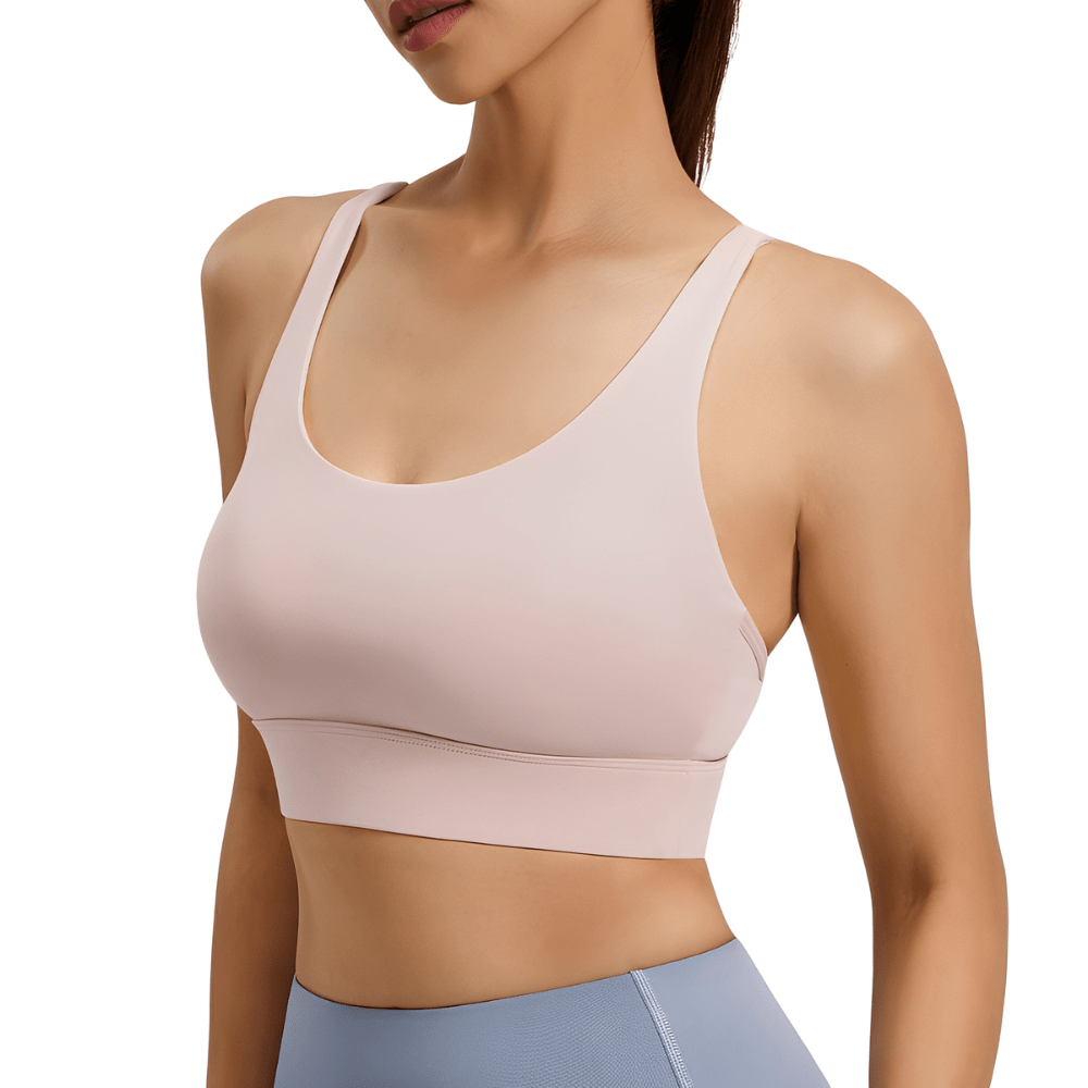 Mia | Comfortable Medium Support Yoga Sports Bra 2