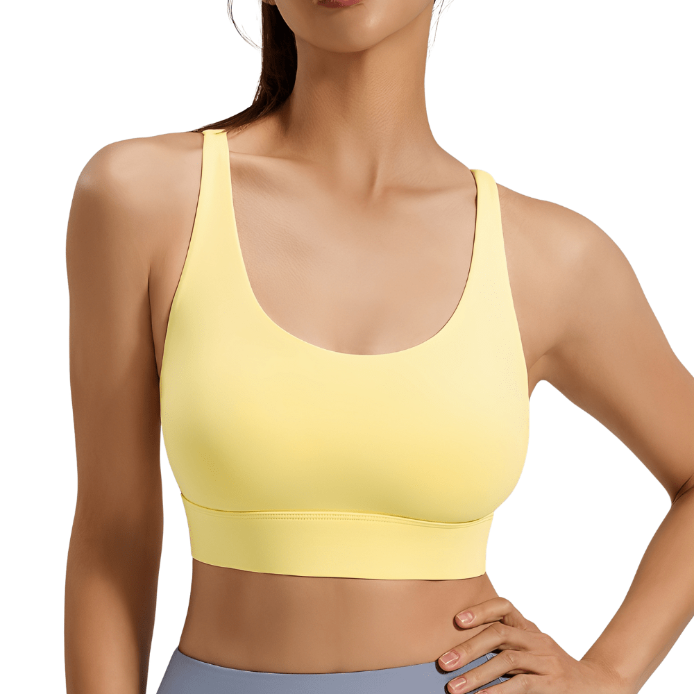 Mia | Comfortable Medium Support Yoga Sports Bra 6