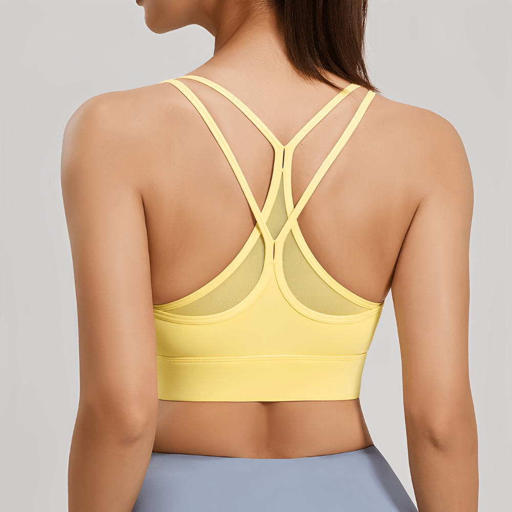 Mia | Comfortable Medium Support Yoga Sports Bra 7