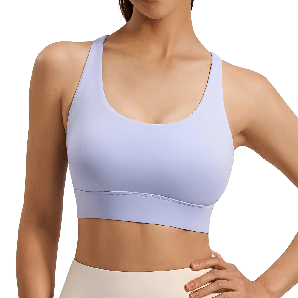 Mia | Comfortable Medium Support Yoga Sports Bra 8