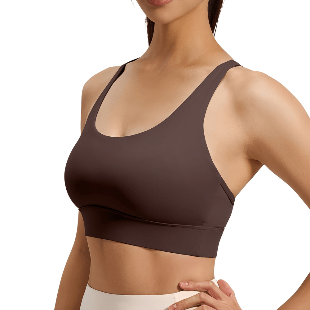 Mia | Comfortable Medium Support Yoga Sports Bra 9
