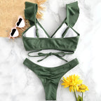 Mia | Stylish Ruffled Two-Piece Bikini Set for Women 1