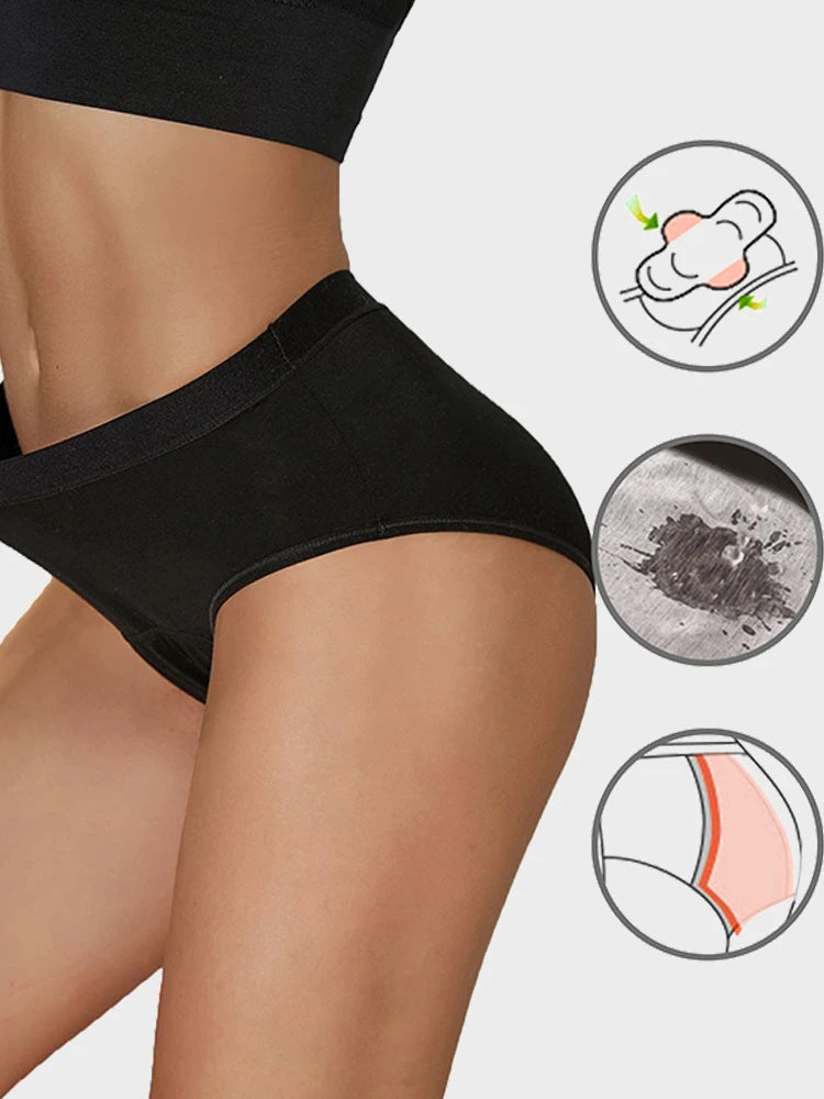 Samantha | Comfortable High-Waist Women's Underwear Pack 3