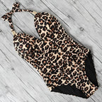 Sophia | Chic Leopard Print One-Piece Swimsuit for Women 2