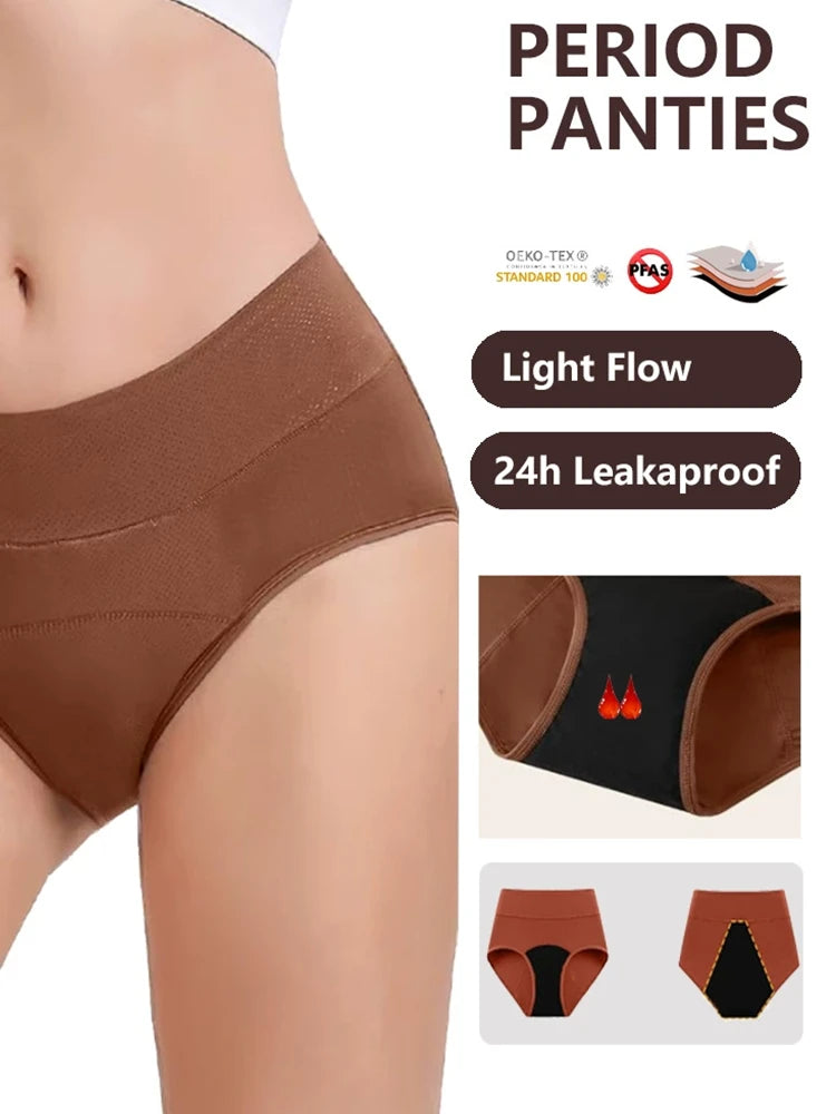Sophie | Comfortable High-Waist Leakproof Period Underwear 2